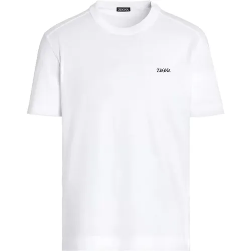 Tops > T-Shirts - - Ermenegildo Zegna - Modalova