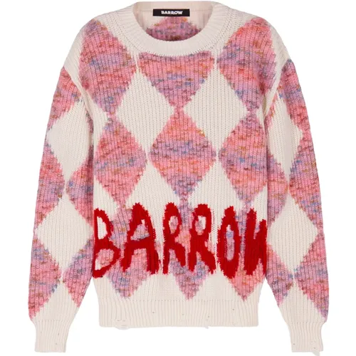 Knitwear > Round-neck Knitwear - - Barrow - Modalova