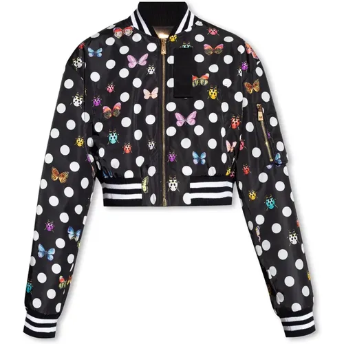 Jackets > Bomber Jackets - - Versace - Modalova