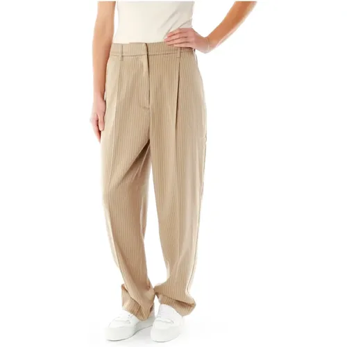 Trousers > Wide Trousers - - Munthe - Modalova