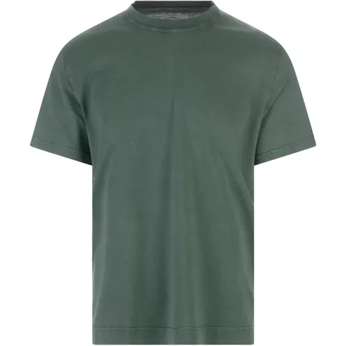 Fedeli - Tops > T-Shirts - Green - Fedeli - Modalova
