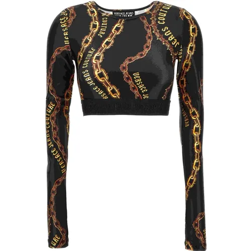 Tops > Long Sleeve Tops - - Versace Jeans Couture - Modalova