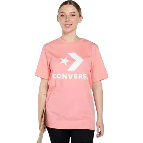 Converse - Tops > T-Shirts - Pink - Converse - Modalova