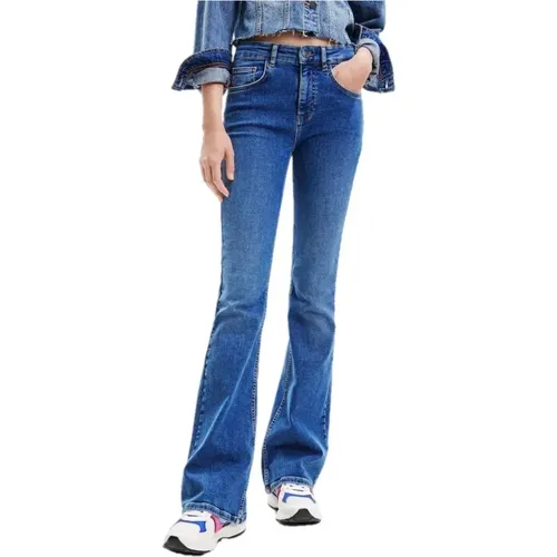 Jeans > Flared Jeans - - Desigual - Modalova