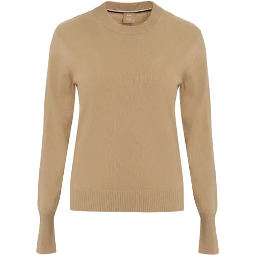 Knitwear > Round-neck Knitwear - - Hugo Boss - Modalova