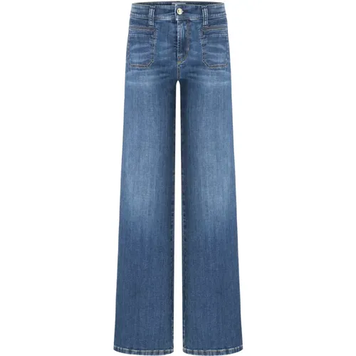 Jeans > Wide Jeans - - CAMBIO - Modalova