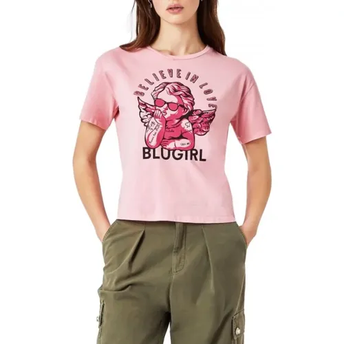 Blugirl - T-shirts - Rose - Blugirl - Modalova
