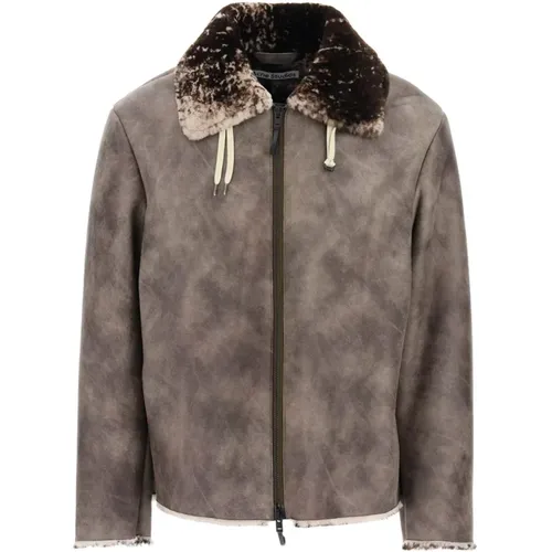Jackets > Faux Fur & Shearling Jackets - - Acne Studios - Modalova