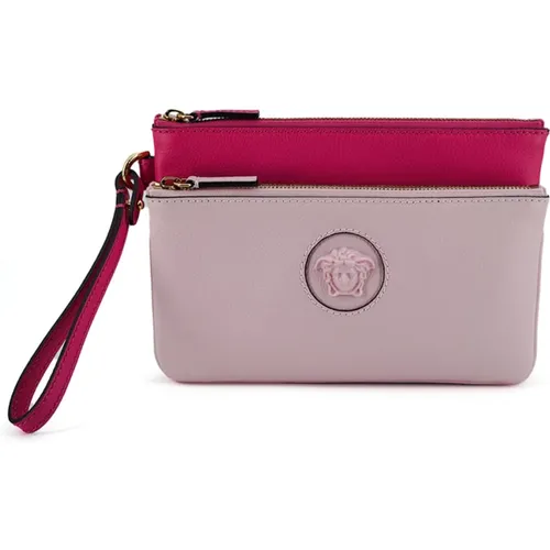 Versace - Bags > Clutches - Pink - Versace - Modalova