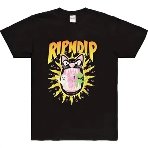 Ripndip - Tops > T-Shirts - Black - Ripndip - Modalova
