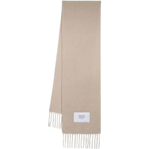 Accessories > Scarves > Winter Scarves - - Maison Kitsuné - Modalova