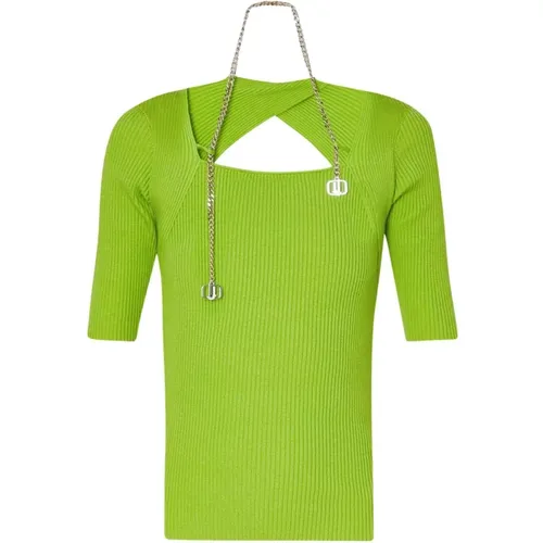 Liu Jo - Tops > T-Shirts - Green - Liu Jo - Modalova