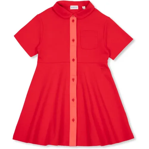 Burberry - Kids > Dresses - Red - Burberry - Modalova