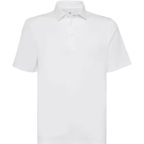 Tops > Polo Shirts - - BRUNELLO CUCINELLI - Modalova