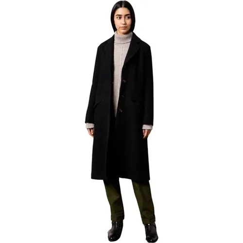 Coats > Single-Breasted Coats - - Massimo Alba - Modalova