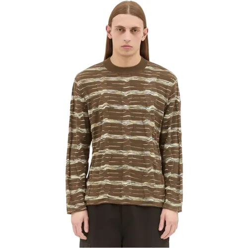 Knitwear > Round-neck Knitwear - - Brain Dead - Modalova