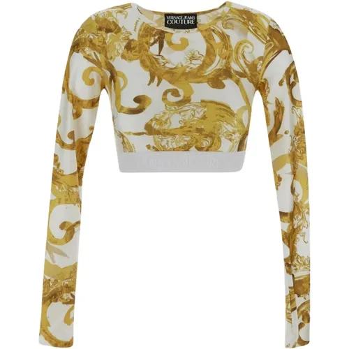 Tops > Long Sleeve Tops - - Versace Jeans Couture - Modalova