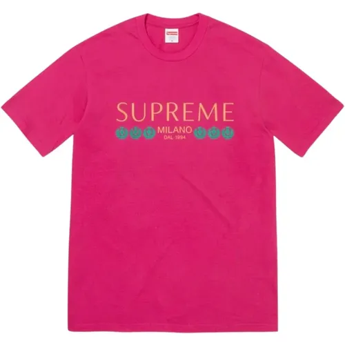 Supreme - Tops > T-Shirts - Pink - Supreme - Modalova