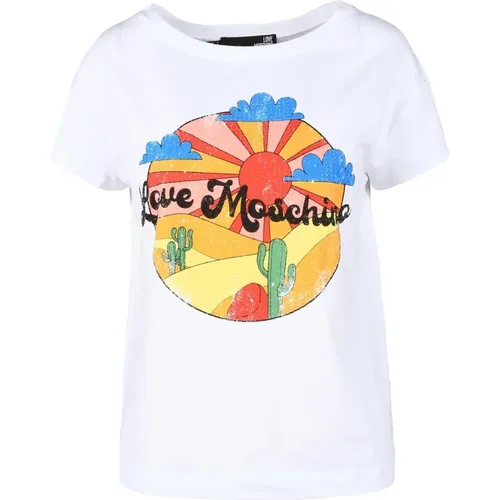 Tops > T-Shirts - - Love Moschino - Modalova