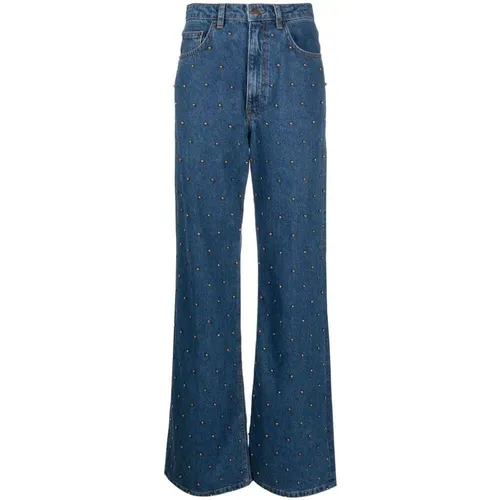 Jeans > Flared Jeans - - Farm Rio - Modalova