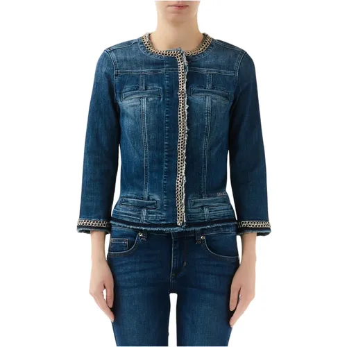 Jackets > Denim Jackets - - Liu Jo - Modalova