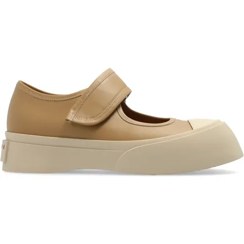 Marni - Shoes > Flats - Beige - Marni - Modalova