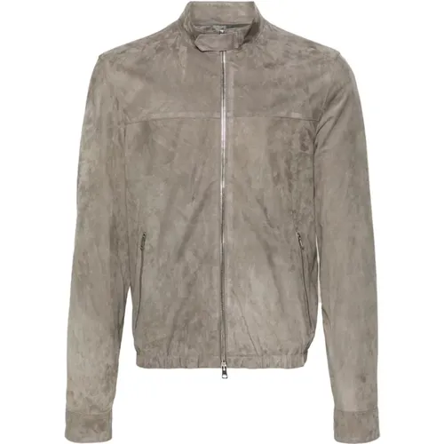 Jackets > Leather Jackets - - Low Brand - Modalova