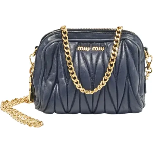 Pre-owned > Pre-owned Bags > Pre-owned Cross Body Bags - - Miu Miu Pre-owned - Modalova