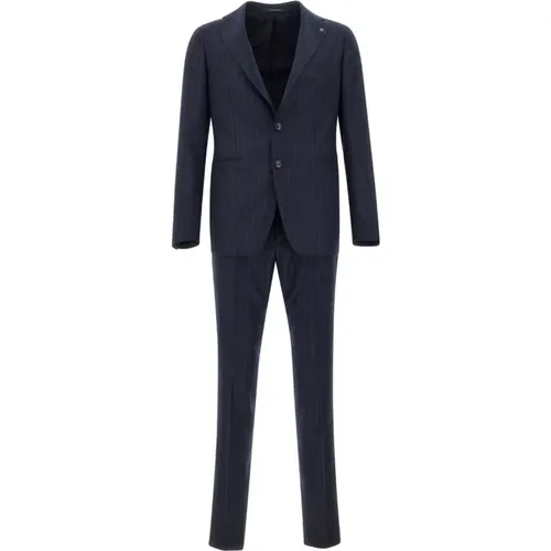 Suits > Suit Sets > Single Breasted Suits - - Tagliatore - Modalova