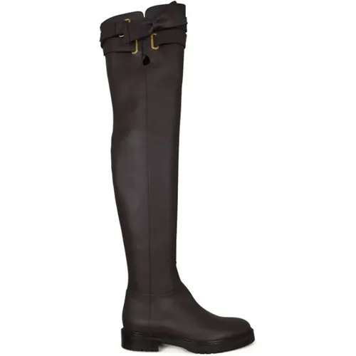 Shoes > Boots > Over-knee Boots - - Valentino Garavani - Modalova