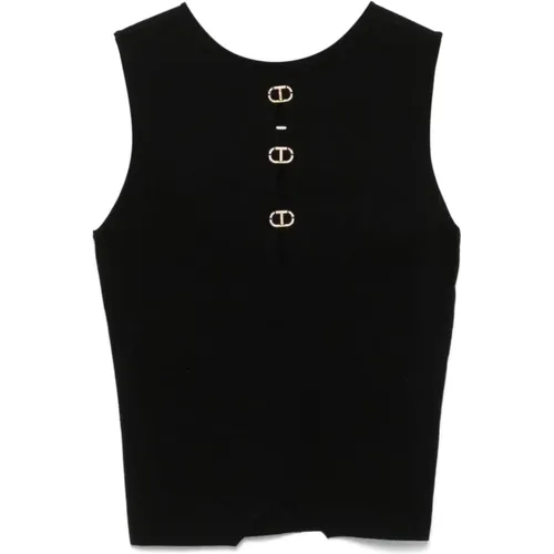 Tops > Sleeveless Tops - - Twinset - Modalova