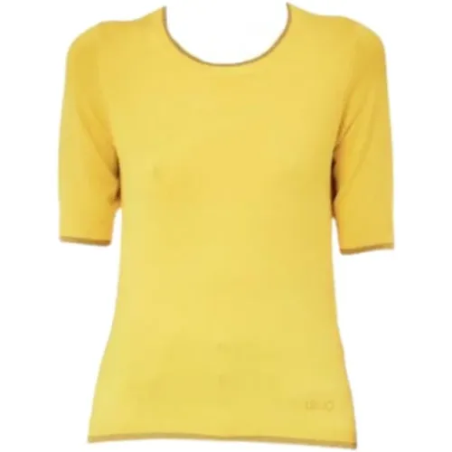 Liu Jo - Tops > T-Shirts - Yellow - Liu Jo - Modalova