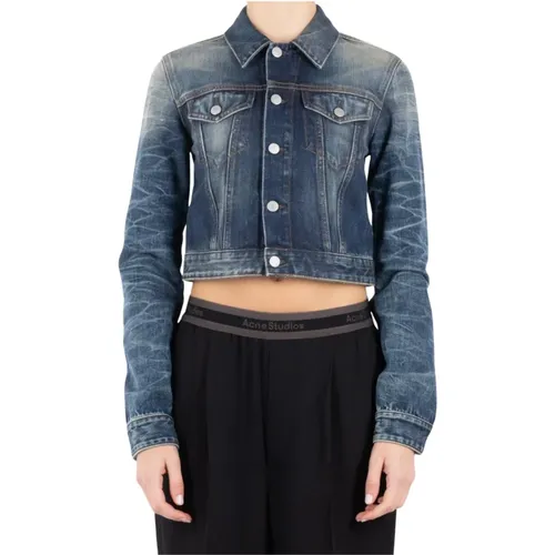 Jackets > Denim Jackets - - Acne Studios - Modalova