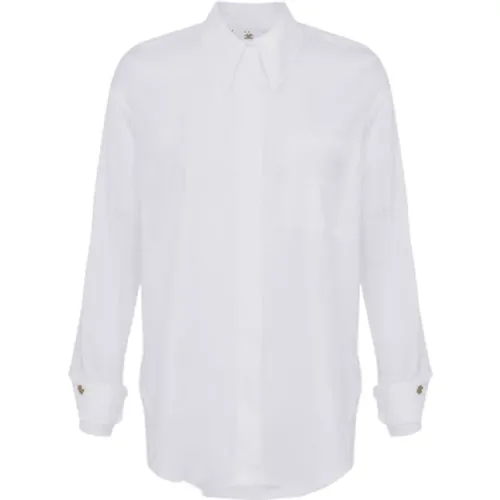 Blouses & Shirts > Shirts - - Elisabetta Franchi - Modalova