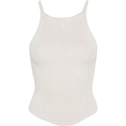 Tops > Sleeveless Tops - - Courrèges - Modalova