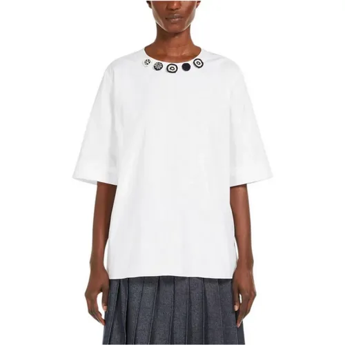 Tops > T-Shirts - - Max Mara Studio - Modalova