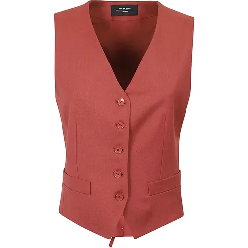 Jackets > Vests - - Max Mara Weekend - Modalova