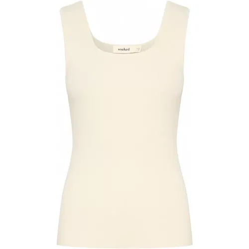 Tops > Sleeveless Tops - - Soaked in Luxury - Modalova