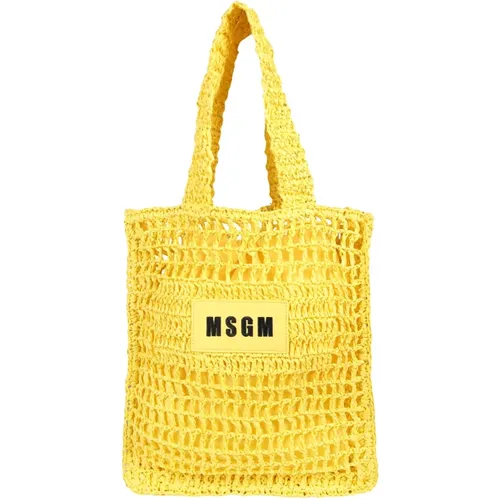 Msgm - Kids > Bags - Yellow - Msgm - Modalova