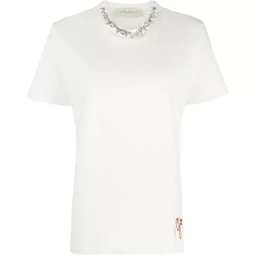 Tops > T-Shirts - - Golden Goose - Modalova