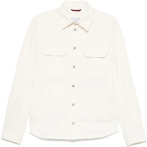 Jackets > Light Jackets - - BRUNELLO CUCINELLI - Modalova