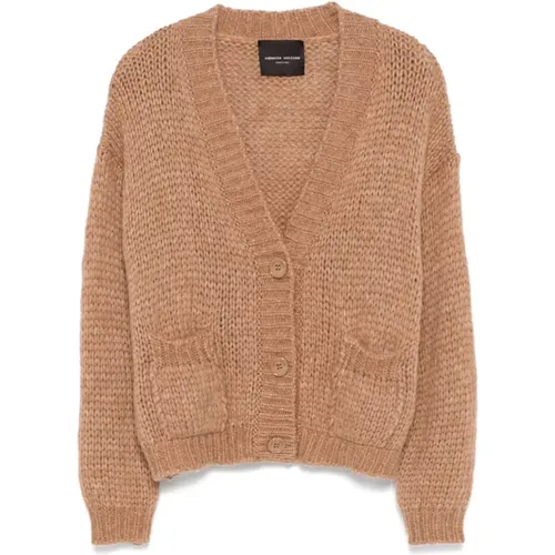 Knitwear > Cardigans - - Roberto Collina - Modalova