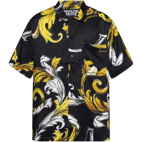 Shirts > Short Sleeve Shirts - - Versace Jeans Couture - Modalova