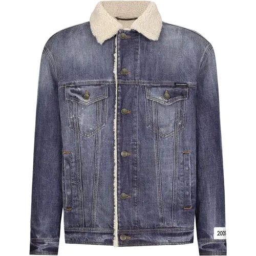 Jackets > Denim Jackets - - Dolce & Gabbana - Modalova