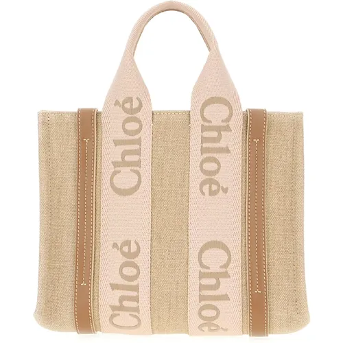 Chloé - Bags > Tote Bags - Beige - Chloé - Modalova