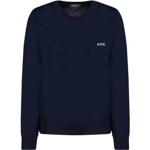 Knitwear > Round-neck Knitwear - - A.p.c. - Modalova