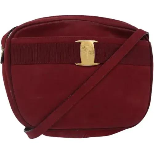 Pre-owned > Pre-owned Bags > Pre-owned Cross Body Bags - - Salvatore Ferragamo Pre-owned - Modalova