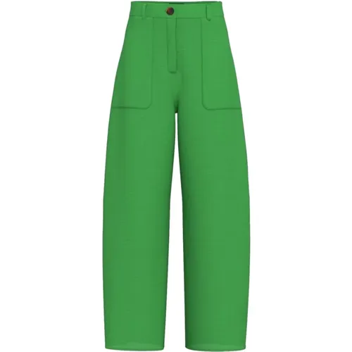 Trousers > Wide Trousers - - Marella - Modalova