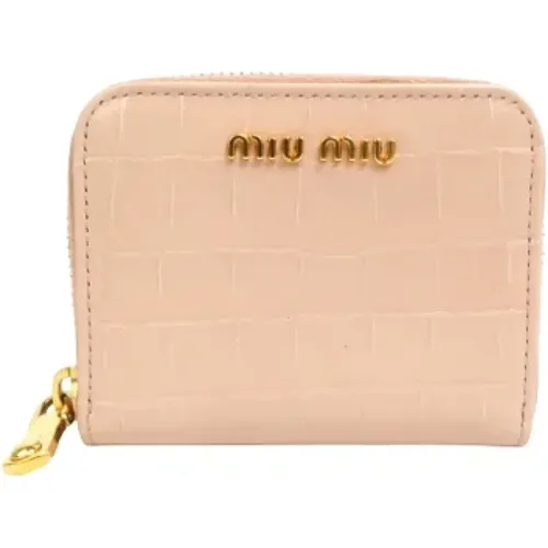 Pre-owned > Pre-owned Accessories > Pre-owned Wallets - - Miu Miu Pre-owned - Modalova