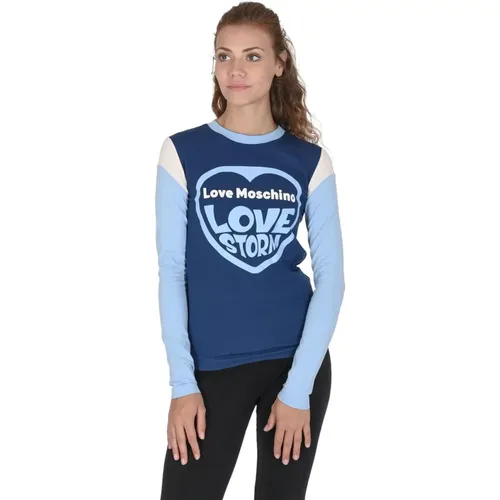 Tops > Long Sleeve Tops - - Love Moschino - Modalova